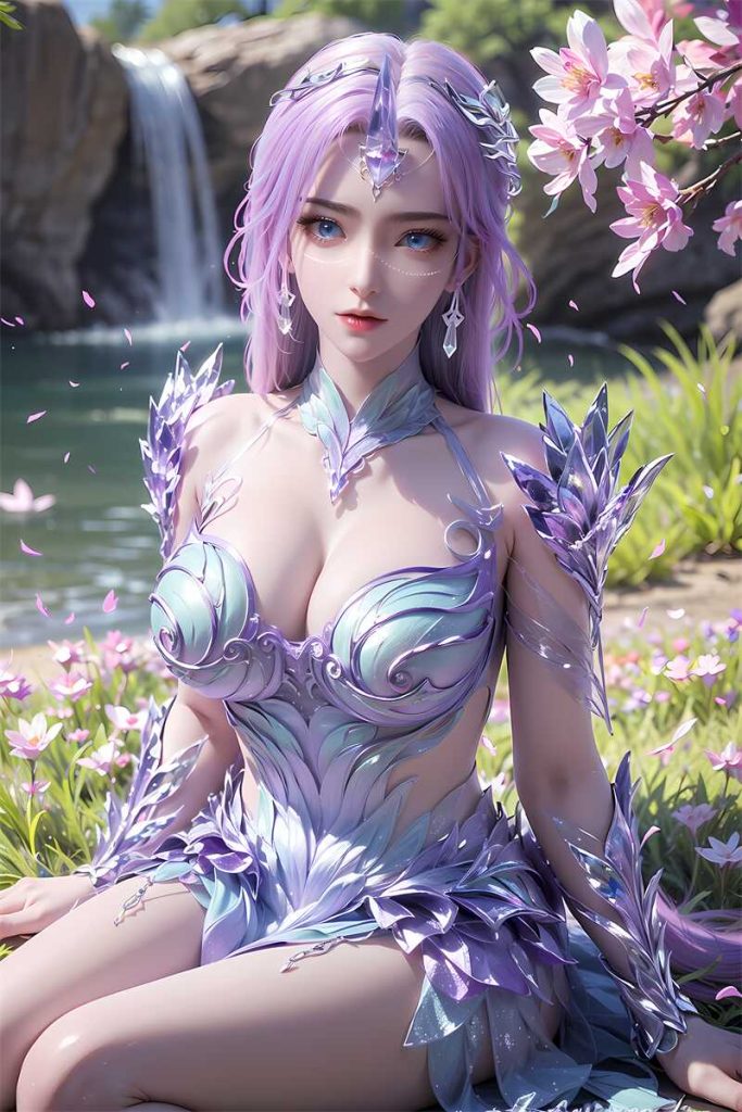 [第502期] [完美世界] [月柳 · 紫色系列] AI国漫 [85P]-AI动漫