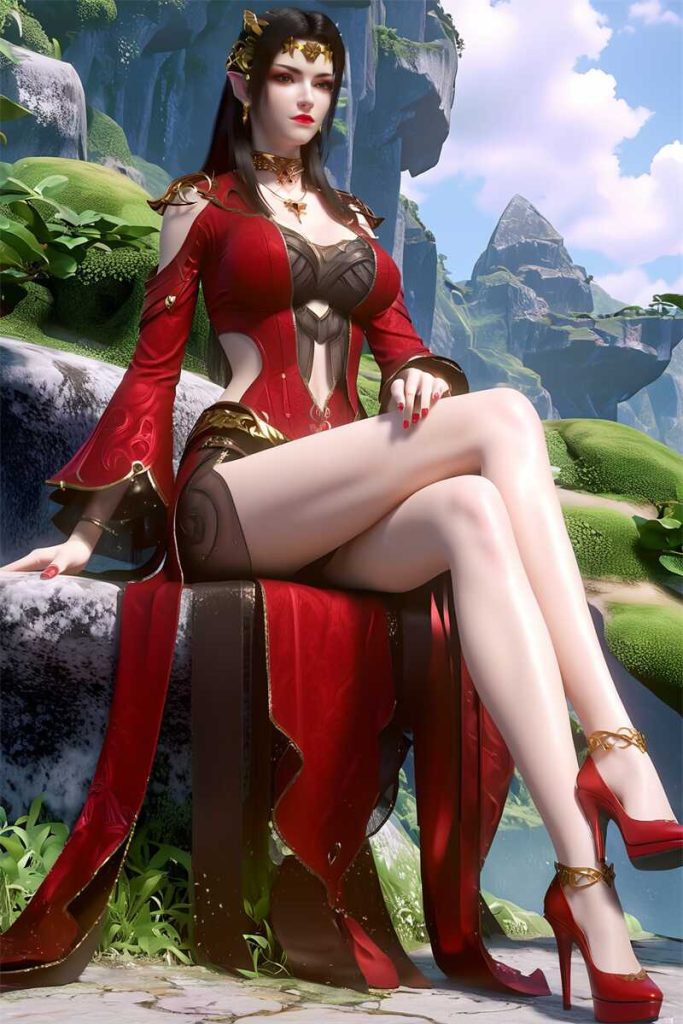 [第429期] [斗破苍穹] [美杜莎 · 系列一] AI国漫 [117P]-AI动漫