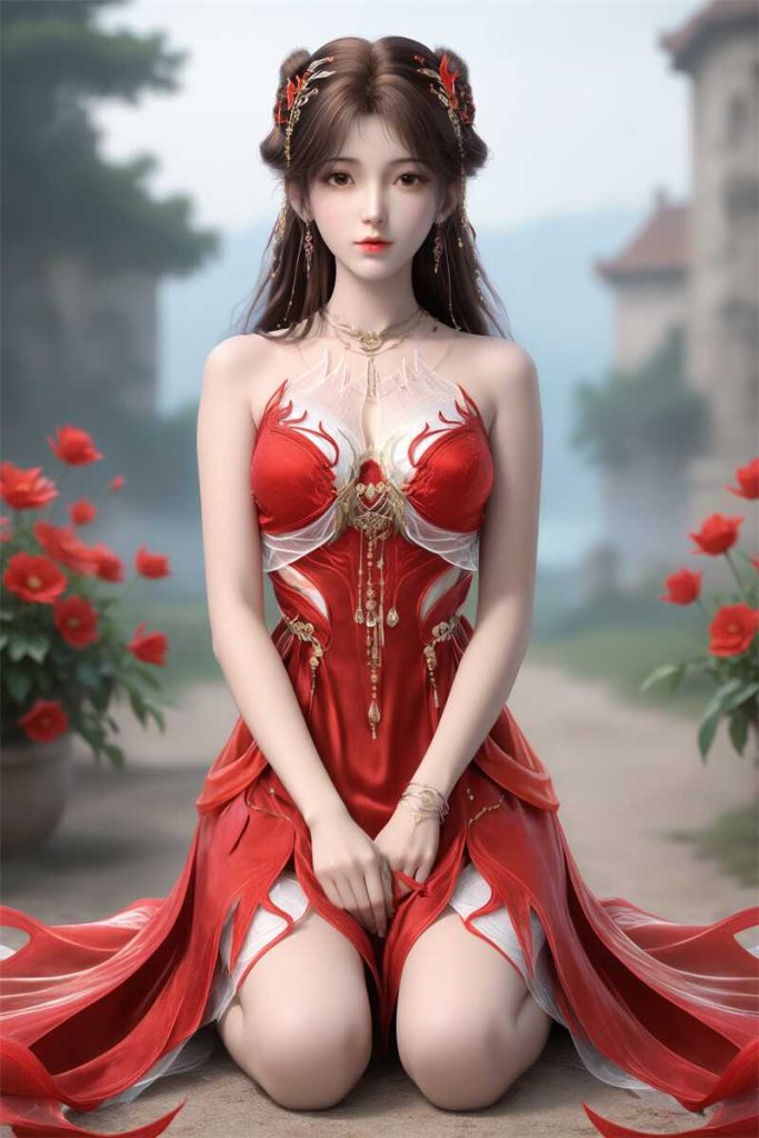 [第714期] [完美世界] [火灵儿 · 火女系列] AI国漫 性感女神 [158P]-AI动漫