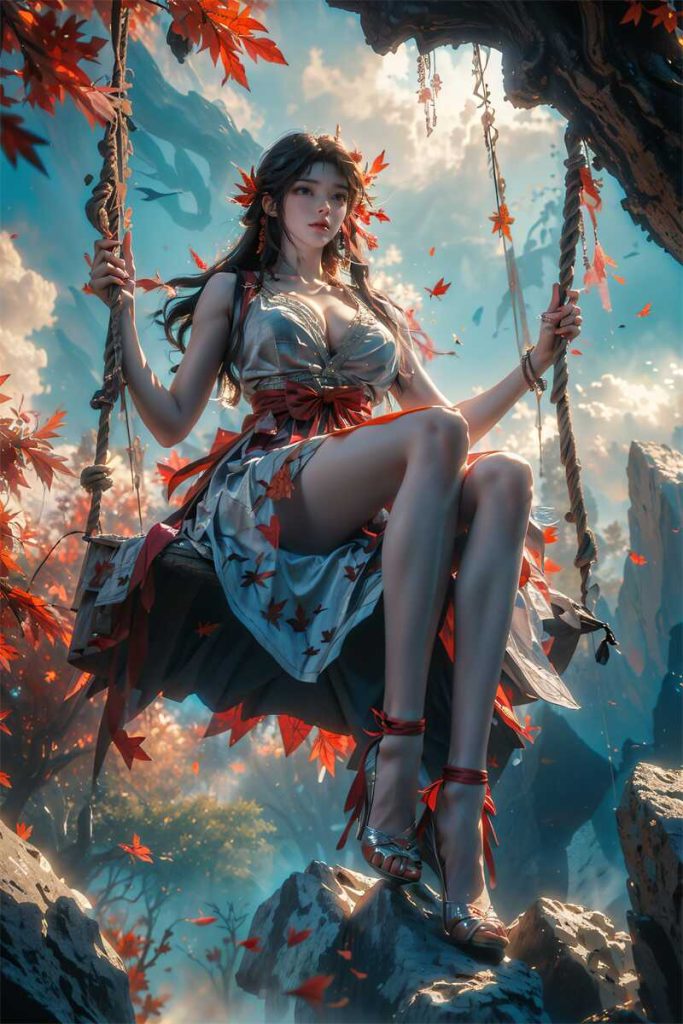 [第664期] [完美世界] [火桑女 · 女神系列] AI国漫 二次元 [88P]-AI动漫