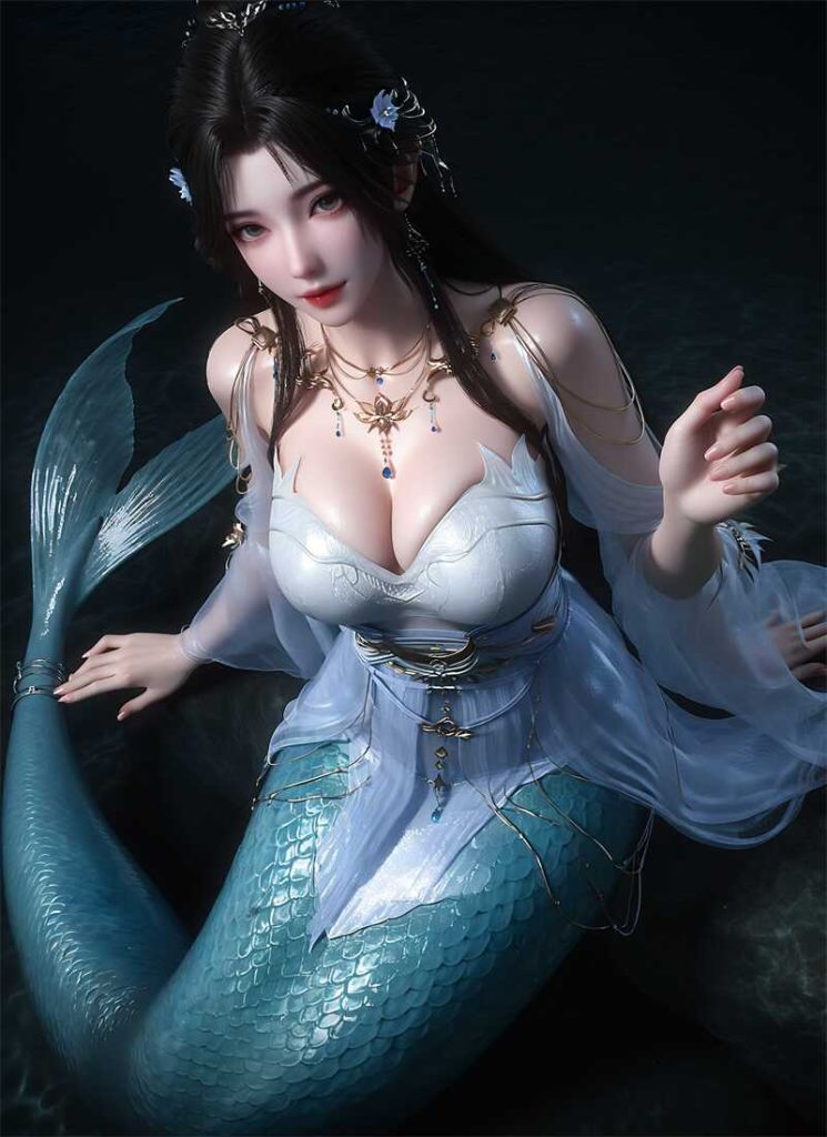 图片[4]-[第186期] [美人鱼] [美人鱼 · 系列一] 涩涩 [119P]-AI动漫