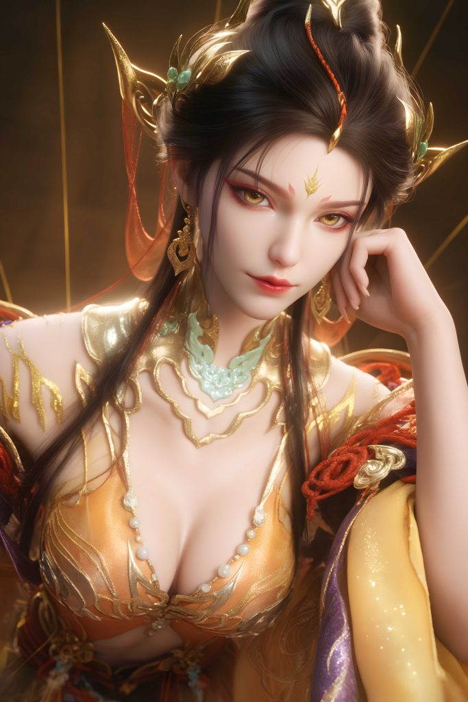 [永劫无间-南宫锦·高清系列十] [209图] [第三季113画]-AI国漫分享